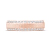 Thumbnail Image 3 of Men's Diamond Edge Wedding Band 1/2 ct tw 10K Rose Gold