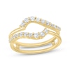 Thumbnail Image 1 of Diamond Bypass Wrap Ring 3/8 ct tw 14K Yellow Gold