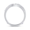 Thumbnail Image 3 of Diamond Bypass Enhancer Ring 1/3 ct tw 14K White Gold