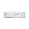 Thumbnail Image 2 of Men's Diamond Nine-Stone Wedding Band 1/2 ct tw 10K White Gold