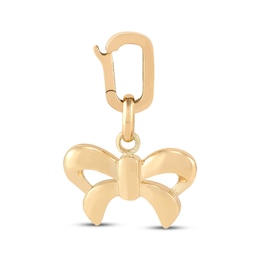 Charmed Memories Bow Charm 10K Yellow Gold