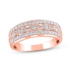 Thumbnail Image 1 of Diamond Anniversary Ring 1/2 ct tw 14K Rose Gold