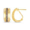 Thumbnail Image 3 of Le Vian Diamond Hoop Earrings 1/4 ct tw 14K Honey Gold