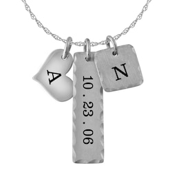 Engravable Sentiments Necklace