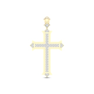 10 Pcs Lot, 38x23mm Cross Charms for Jewelry Making Shiny Silver Color at  Rs 118.00, Sterling Silver Charm