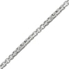 Thumbnail Image 2 of Solid Diamond-Cut Box Chain Necklace 3mm Sterling Silver 24&quot;