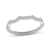 Thumbnail Image 1 of THE LEO First Light Diamond Contour Wedding Band 1/5 ct tw 14K White Gold