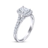 Thumbnail Image 2 of THE LEO Legacy Lab-Grown Diamond Emerald-Cut Engagement Ring 1-1/5 ct tw 14K White Gold