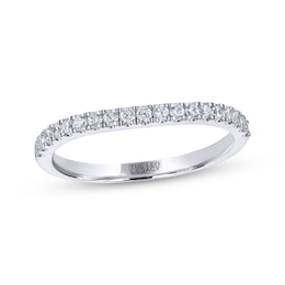 THE LEO Legacy Lab-Grown Diamond Wedding Band 1/4 ct tw 14K White Gold