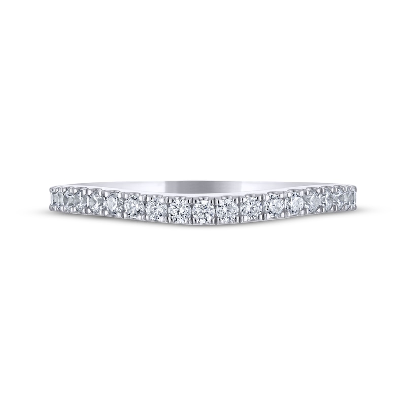 Main Image 3 of THE LEO Legacy Lab-Grown Diamond Wedding Band 1/4 ct tw 14K White Gold