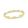 Thumbnail Image 1 of Lab-Grown Diamonds by KAY Wedding Band 1/6 ct tw 14K Yellow Gold