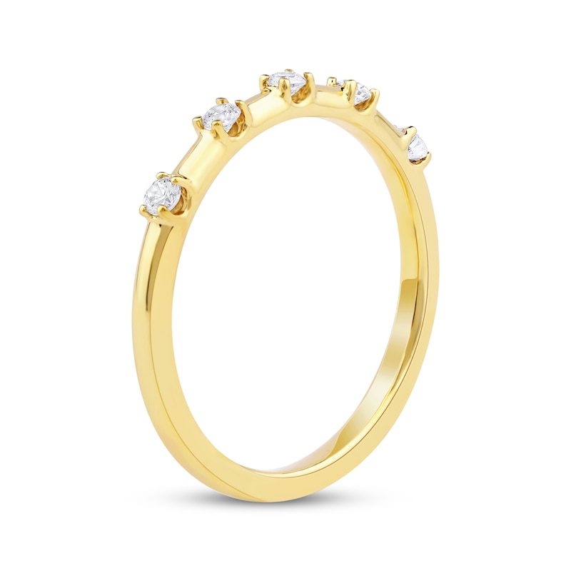 Main Image 2 of Lab-Grown Diamonds by KAY Wedding Band 1/6 ct tw 14K Yellow Gold