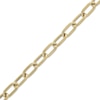 Thumbnail Image 3 of Hollow Paperclip Chain Bracelet 10K Yellow Gold 7.5&quot;