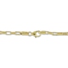 Thumbnail Image 3 of Open Box Link Chain Necklace 3.3mm Hollow 10K Yellow Gold 22&quot;