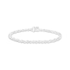 Thumbnail Image 1 of Diamond S-Link Bracelet 1 ct tw 10K White Gold 7&quot;