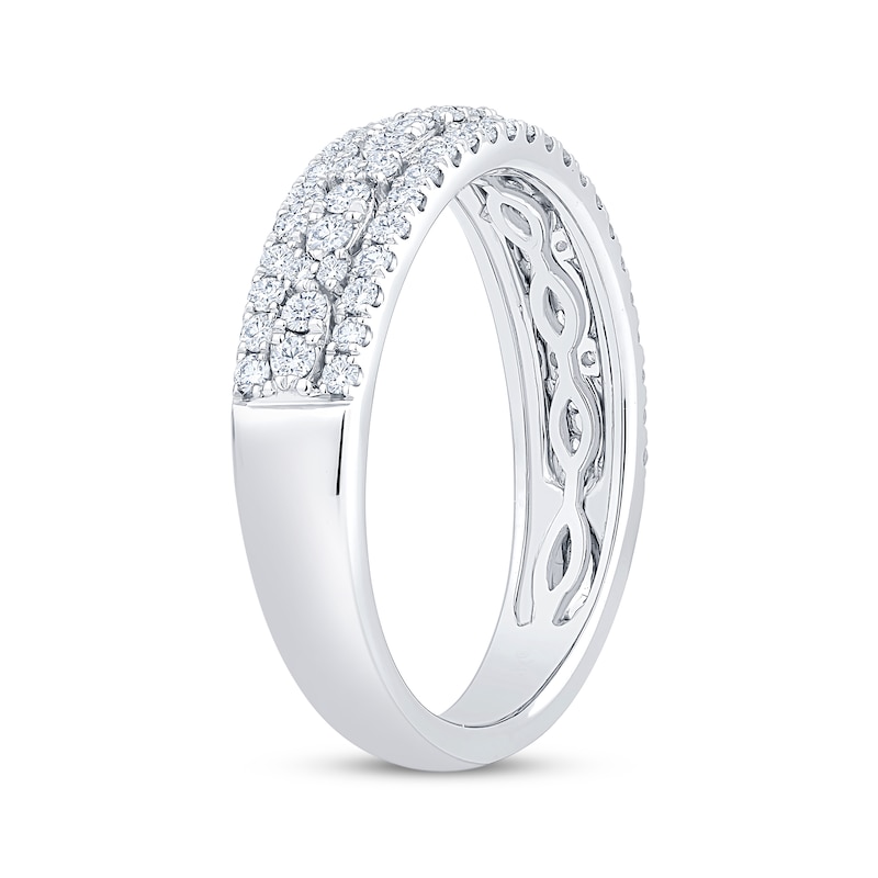 Main Image 2 of Diamond Anniversary Ring 5/8 ct tw 14K White Gold