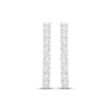 Thumbnail Image 1 of Diamond Hoop Earrings 1/2 ct tw Sterling Silver