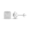 Thumbnail Image 3 of Multi-Diamond Cushion-Shaped Gift Set 1/5 ct tw Sterling Silver