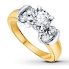 Thumbnail Image 1 of Diamond Engagement Ring 1 carat tw Round-cut 14K Two-Tone Gold