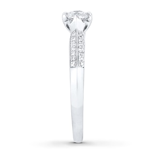 Diamond Engagement Ring 1/3 ct tw Round-cut 10K White Gold | Kay