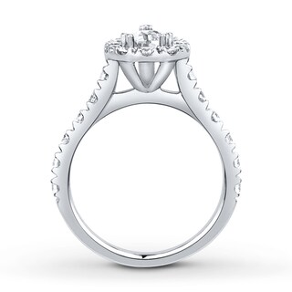 Diamond Bridal Set 5/8 ct tw Pear-Shape 14K White Gold | Kay