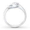 Thumbnail Image 2 of Diamond Engagement Ring 1/3 ct tw Round-cut 10K White Gold