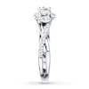 Thumbnail Image 3 of Diamond Engagement Ring 1/2 carat tw 10K White Gold