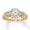 Thumbnail Image 0 of Diamond Engagement Ring 1 ct tw Round-cut 14K Yellow Gold