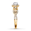 Thumbnail Image 2 of Diamond Engagement Ring 1 ct tw Round-cut 14K Yellow Gold