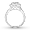 Thumbnail Image 2 of Diamond Engagement Ring 1/2 Carat tw 10K White Gold