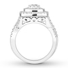 Thumbnail Image 2 of Diamond Engagement Ring 1 ct tw 10K White Gold