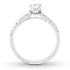 Thumbnail Image 1 of Diamond Engagement Ring 7/8 ct tw Round-cut 14K White Gold