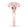 Thumbnail Image 3 of Diamond Engagement Ring 1/4 ct tw Round-cut 10K Rose Gold