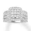 Thumbnail Image 0 of Diamond Engagement Ring 2 ct tw Princess-cut 10K White Gold