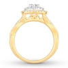 Thumbnail Image 2 of Diamond Engagement Ring 1 ct tw Round-cut 14K Two-Tone Gold