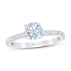 Thumbnail Image 1 of THE LEO First Light Diamond Engagement Ring 5/8 ct tw 14K White Gold