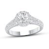 Thumbnail Image 1 of Now + Forever Certified Diamond Engagement Ring 1-1/5 ct tw 14K White Gold