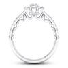 Thumbnail Image 2 of Certified Diamond Engagement Ring 1 ct tw 14K White Gold