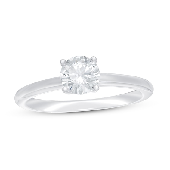 Lab-Created Diamonds by KAY Solitaire Engagement Ring 3/4 ct tw 14K ...