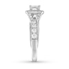 Thumbnail Image 3 of THE LEO Diamond Princess-cut Engagement Ring 1 ct tw 14K White Gold