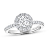 Thumbnail Image 1 of THE LEO Diamond Engagement Ring 1-1/8 ct tw Round-cut 14K White Gold