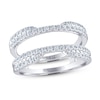 Thumbnail Image 1 of THE LEO Diamond Enhancer Ring 5/8 ct tw Round-cut 14K White Gold