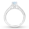 Thumbnail Image 2 of THE LEO First Light Diamond Engagement Ring 1-1/8 ct tw 14K White Gold