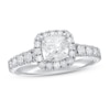 Thumbnail Image 1 of Neil Lane Premiere Diamond Engagement Ring 1-3/4 ct tw Cushion/Round 14K White Gold