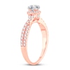 Thumbnail Image 2 of Diamond Engagement Ring 3/4 ct tw Round-cut 14K Rose Gold