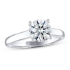 Thumbnail Image 1 of THE LEO Ideal Cut Diamond Solitaire Engagement Ring 1-1/2 ct tw 14K White Gold