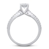 Thumbnail Image 3 of Lab-Grown Diamonds by KAY Oval-Cut Engagement Ring 1-1/4 ct tw 14K White Gold