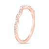 Thumbnail Image 2 of THE LEO First Light Diamond Wedding Band 1/5 ct tw Round-cut 14K Rose Gold