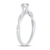 Thumbnail Image 1 of Diamond Engagement Ring 1/2 ct tw Round-cut 14K White Gold