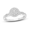 Thumbnail Image 1 of Now + Forever Diamond Engagement Ring 1/2 ct tw Round-Cut 10K White Gold